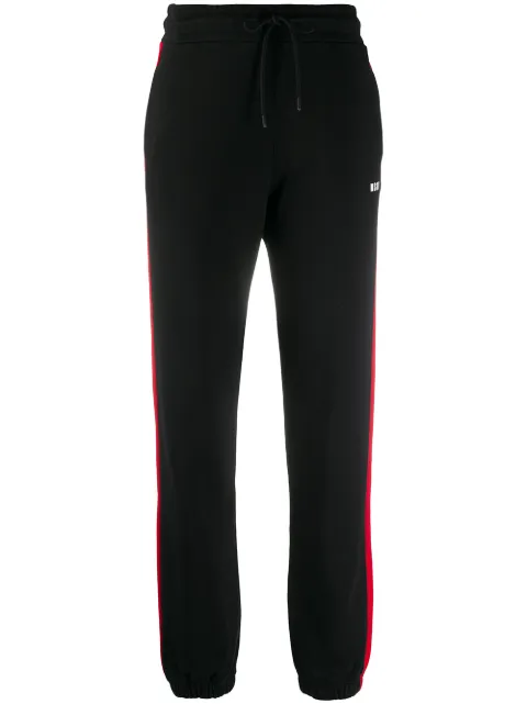 MSGM side-panel tapered track pants