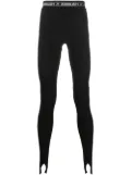 AMBUSH logo-waistband leggings - Black