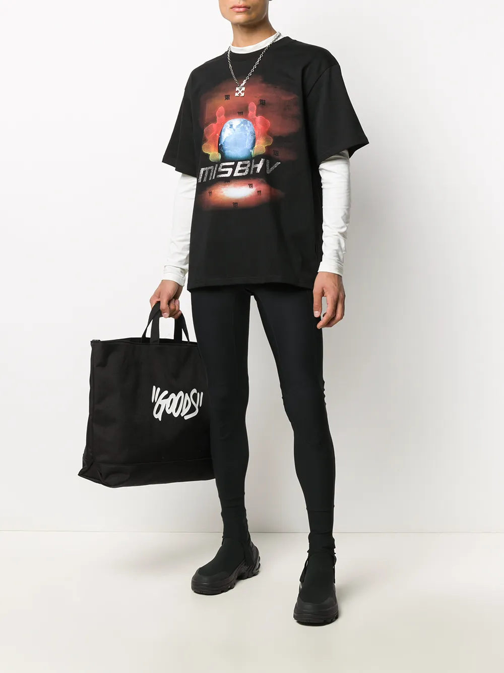 AMBUSH logo-waistband leggings | Legging | Image 2