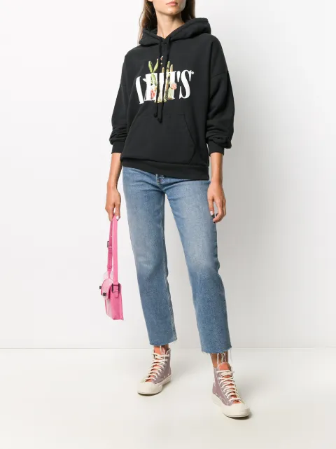Levi's Cactus Print Logo Hoodie - Farfetch