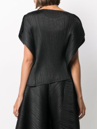 asymmetric pleated top展示图