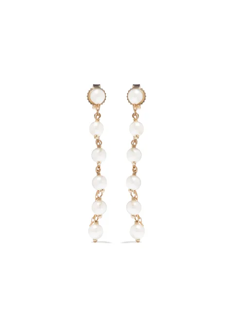 Mizuki 14kt yellow gold Sea of Beauty pearl stud earrings