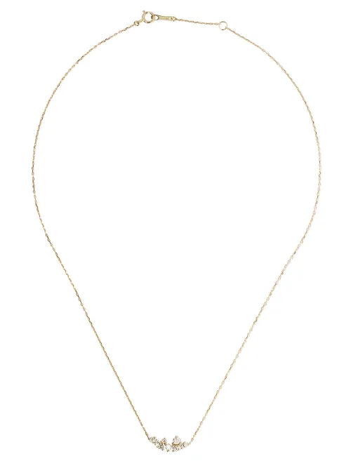 Collier Sea of Beauty en jaune 14ct orné de diamants - Mizuki - Modalova
