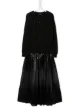 Image 1 of Balmain Kids TEEN sequin-embellished contrast dress