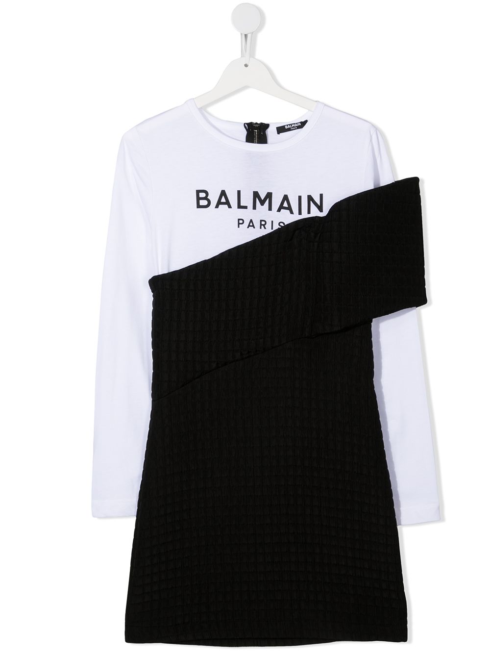 фото Balmain kids платье с логотипом