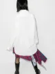 Marques'Almeida two-tone oversized shirt