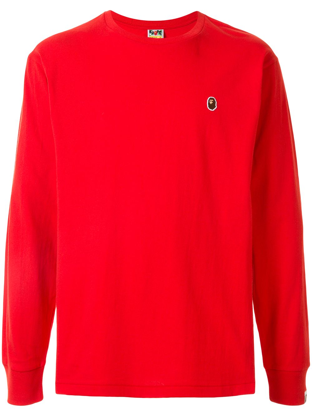 A Bathing Ape Ape Head One Point T-shirt In Red