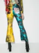 Marques'Almeida patchwork flared trousers