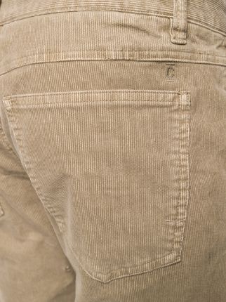 slim-fit corduroy chinos展示图