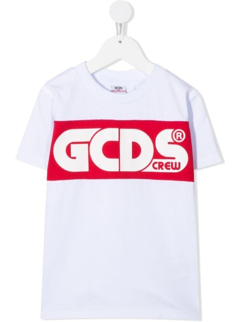 Gcds Kids short-sleeved logo print T-shirt