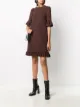 Image 2 of Dolce & Gabbana ruffled-edge shift dress