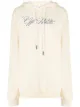 Image 1 of Off-White logo-print hoodie