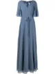 Bild 1 von Marchesa Notte Bridesmaids Schulterfreie Robe mit Blumenstickerei
