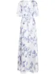 Bild 1 von Marchesa Notte Bridesmaids Gewickeltes Maxikleid mit Blumen-Print