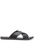 Scarosso Adriano crossover sandals - Black