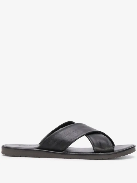 Scarosso sandalias Adriano con tiras cruzadas