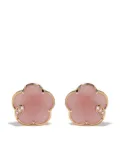 Pasquale Bruni 18kt rose gold Bon Ton rose quartz and diamond studs - Pink