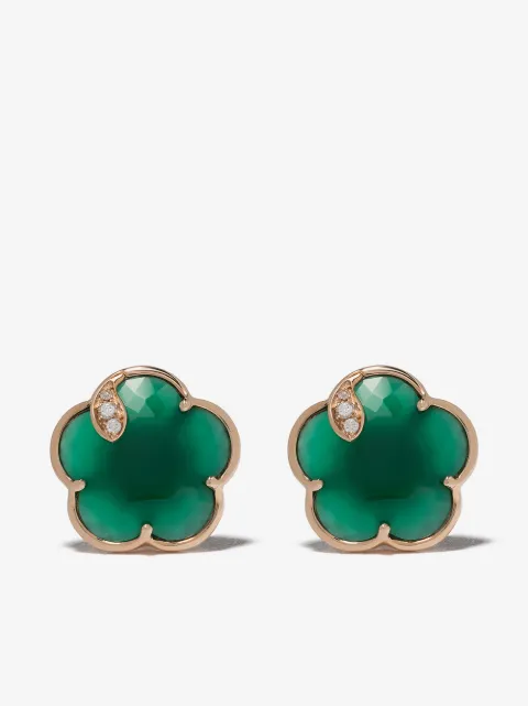 Pasquale Bruni 18kt rose gold diamond Petit Joli earrings 
