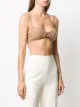 Khaite Eda cashmere bralette top