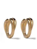 Shaun Leane thorned mini hoops - Gold