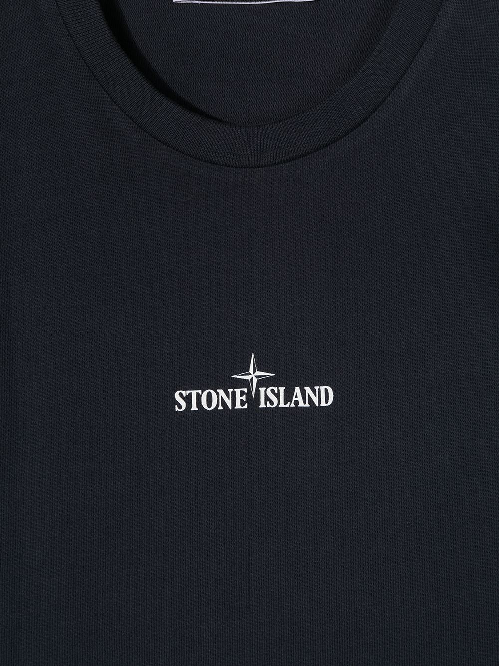 фото Stone island junior футболка с логотипом