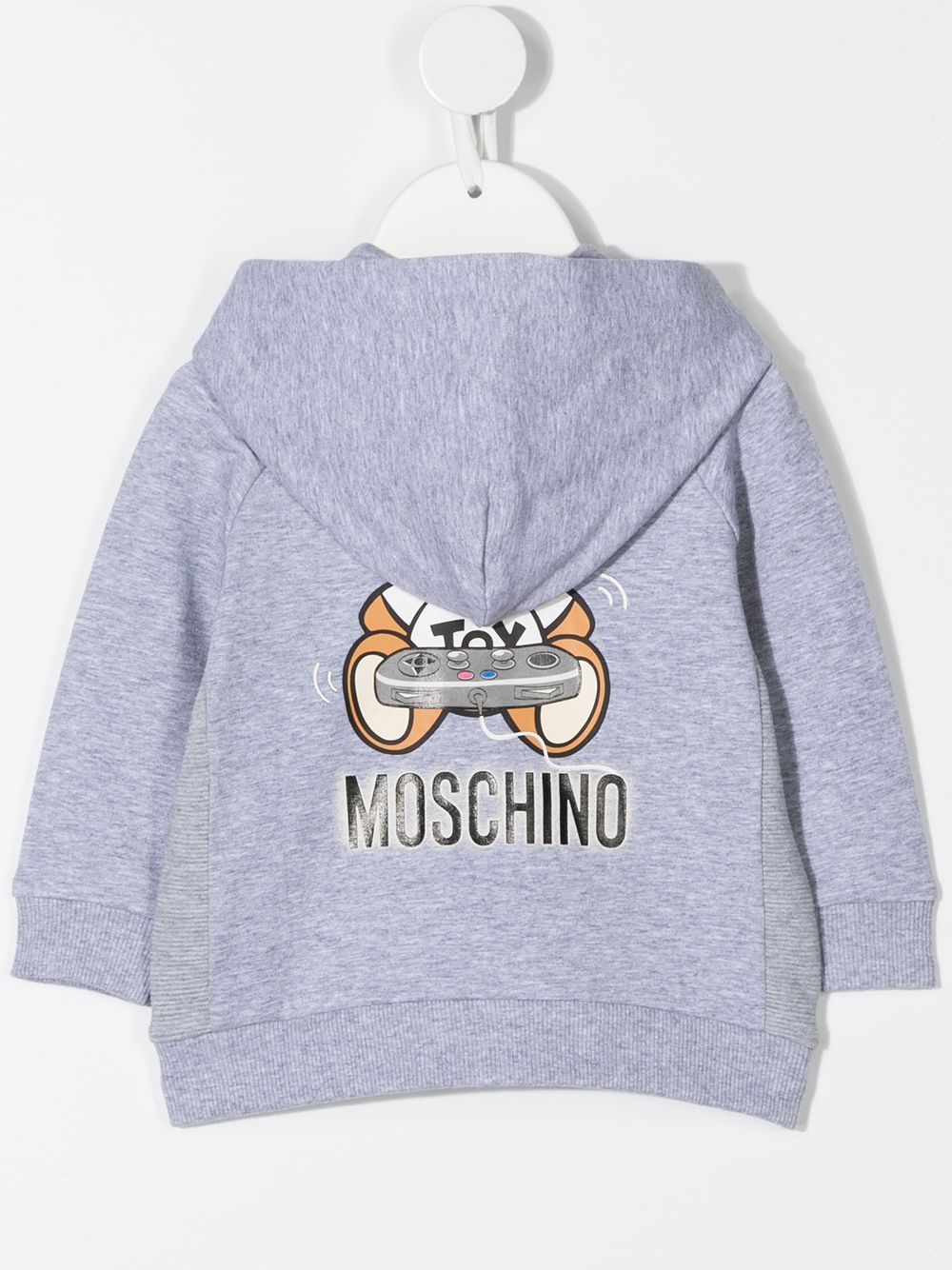 фото Moschino kids худи teddy на молнии