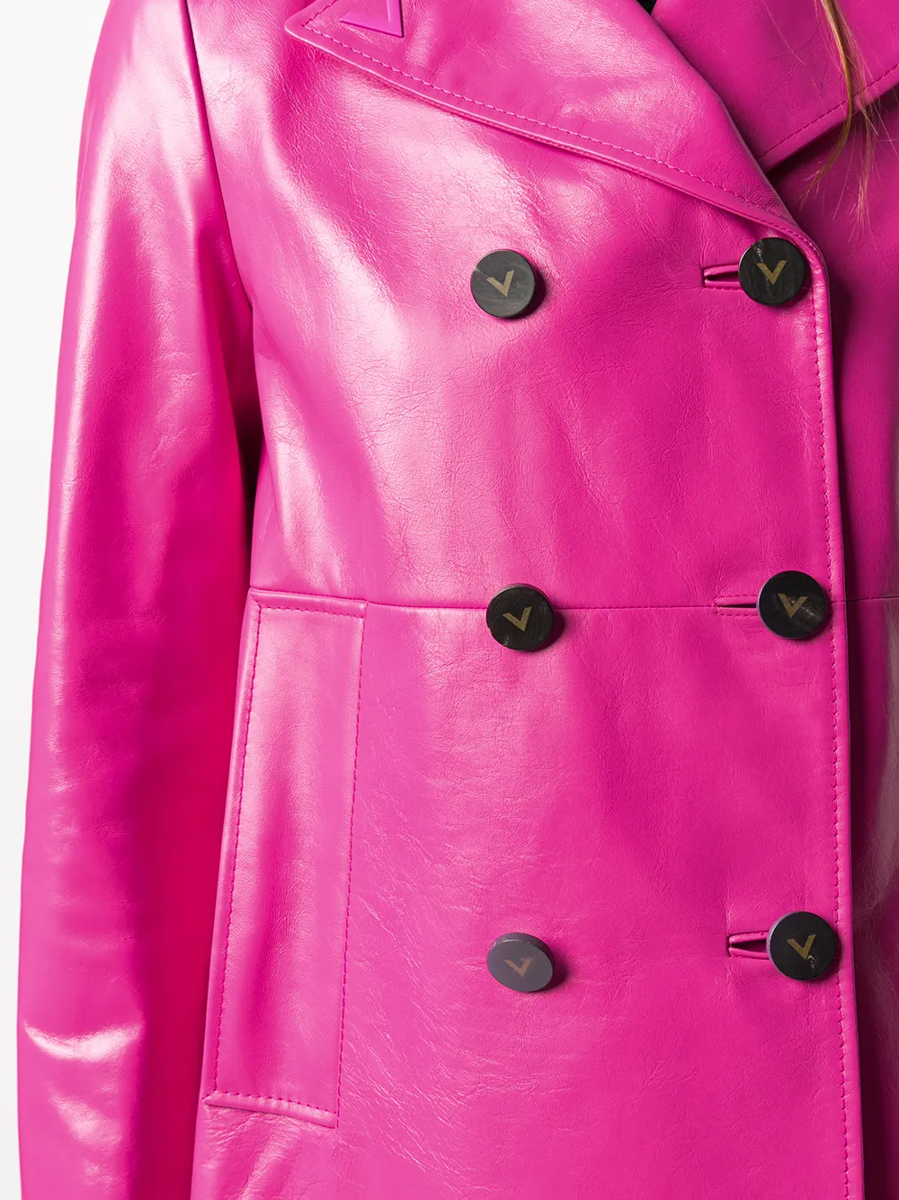 Valentino Garavani Jack met dubbele rij knopen Roze