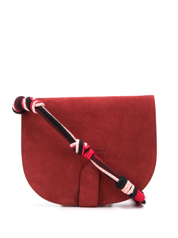 red strap bag