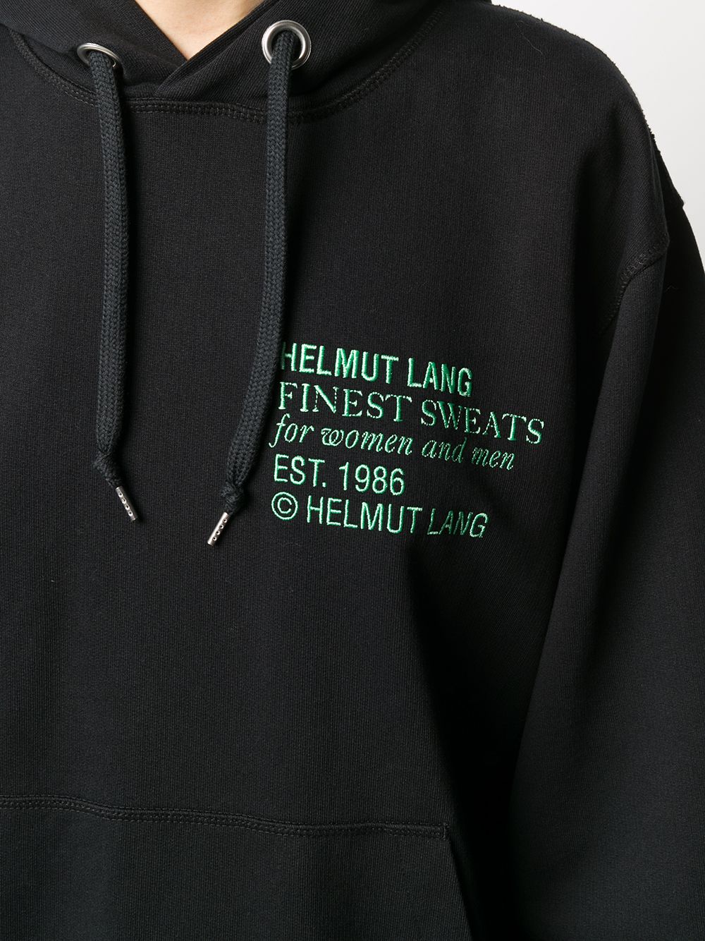 фото Helmut lang худи с логотипом