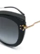 Jimmy Choo Clea cat-eye sunglasses