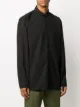 Transit band collar shirt