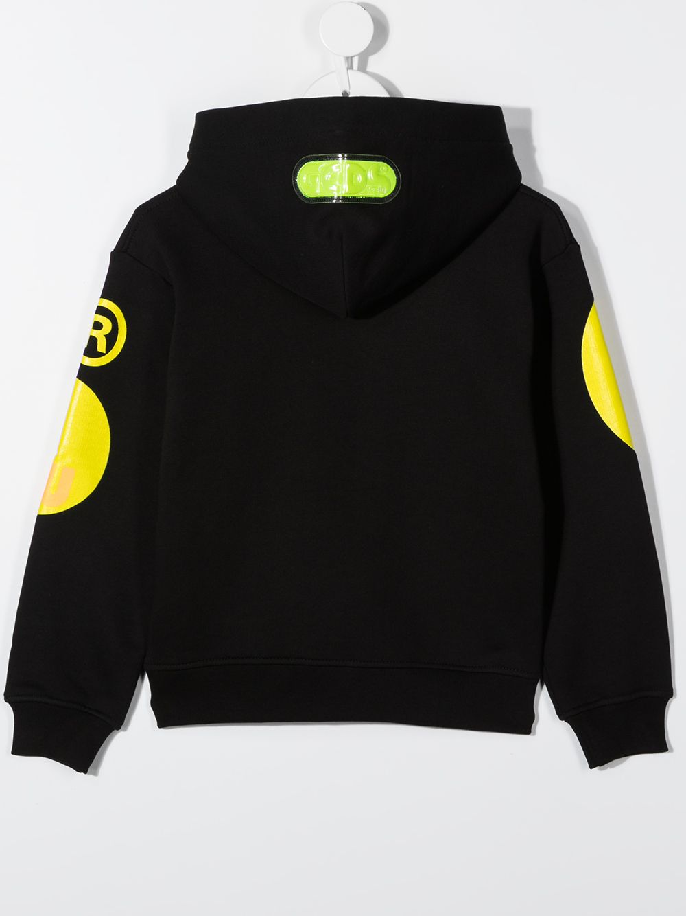 Gcds Kids Hoodie met logoprint - Zwart