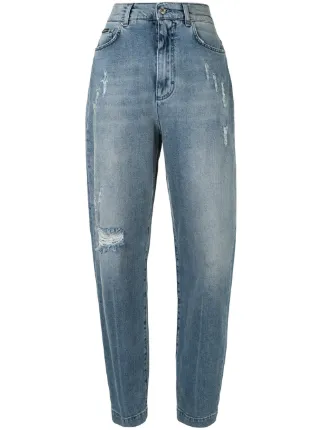 tapered waist jeans