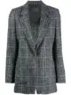 Image 1 of Lorena Antoniazzi checked single-breasted blazer