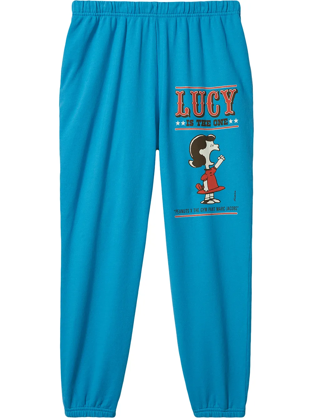 фото Marc jacobs спортивные брюки the gym pant из коллаборации с peanuts