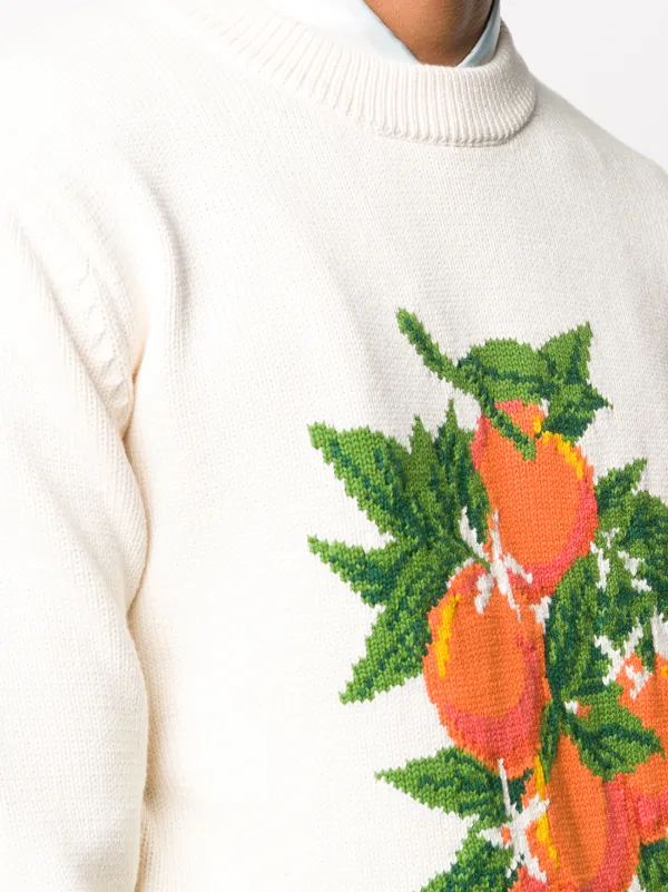 casablanca orange sweater