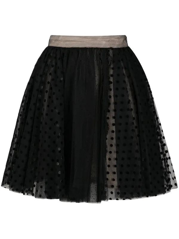 tulle skater skirt