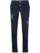 Image 1 of Dsquared2 distressed effect cropped jeans