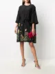 Image 2 of Givenchy embroidered floral midi dress