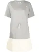 Image 1 of Kenzo drawstring T-shirt dress