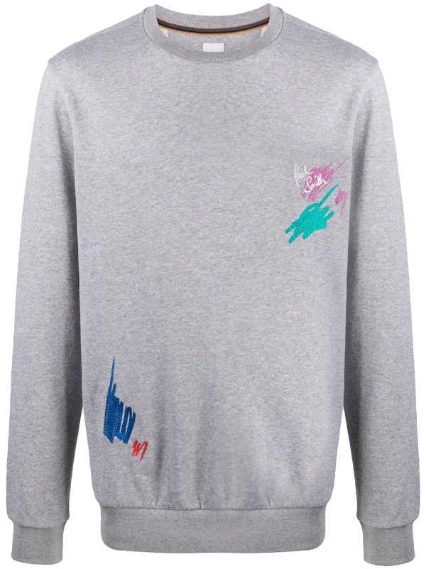 paul smith blue sweatshirt