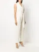 Peserico belted V-neck jumpsuit