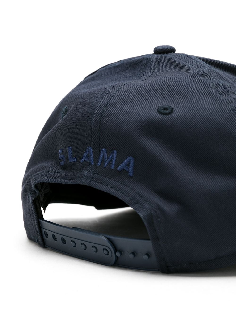 Amir Slama Pet met tekst - Blauw