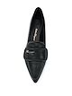 Salvatore Ferragamo leather point-toe loafers
