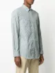 Polo Ralph Lauren logo embroidered striped shirt