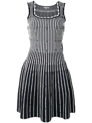 fitted stripe knit dress by Lela Rose, available on farfetch.com for $1961 Ivanka Trump Dress SIMILAR PRODUCT