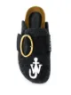 JW Anderson logo-embroidered loafer mules