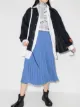 Image 2 of MM6 Maison Margiela pleated midi skirt