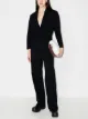 Image 2 of MM6 Maison Margiela pinstripe-pattern long-sleeve jumpsuit