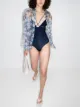 Jacquemus Le Pila V-neck swimsuit